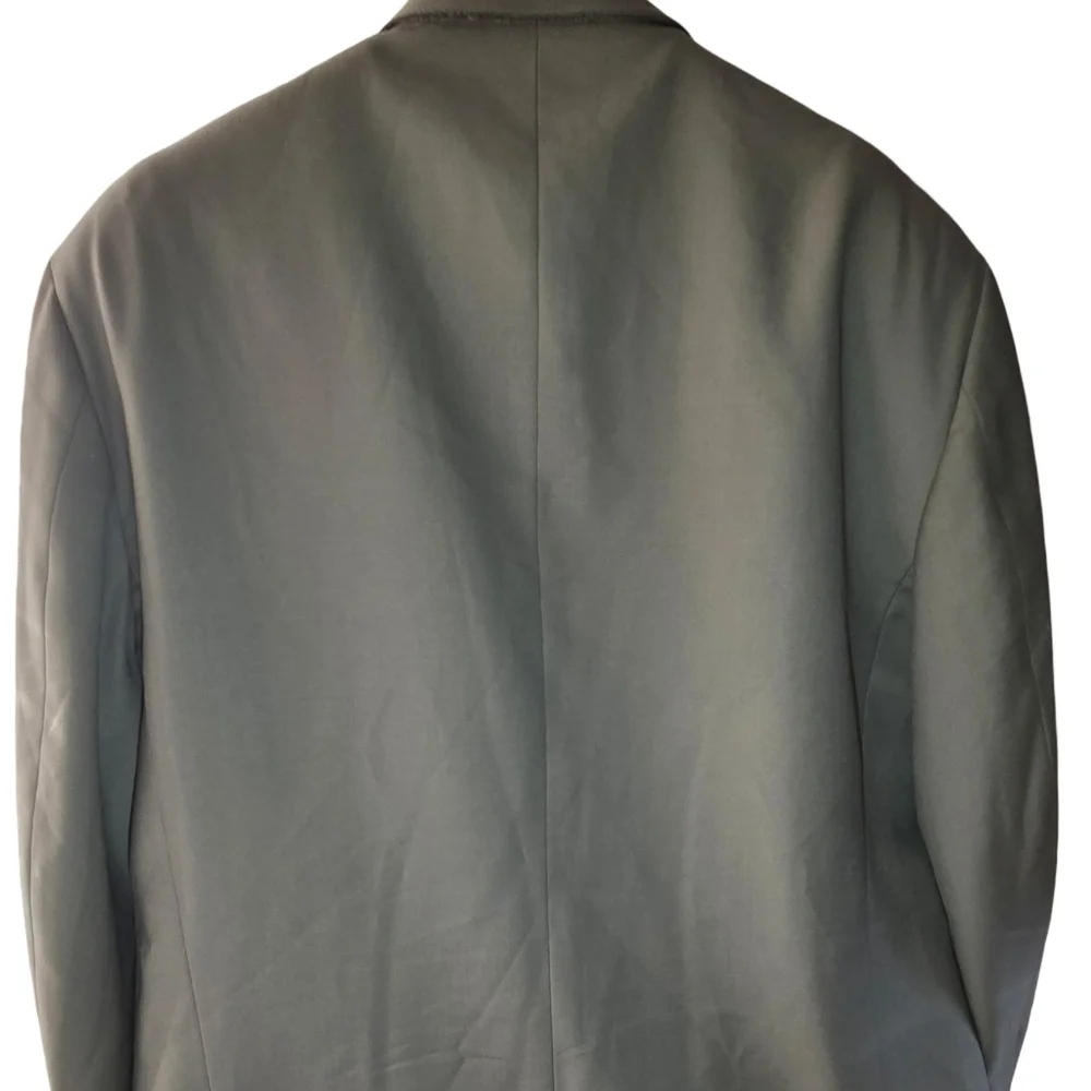 Pronto Uomo Charcoal Brown Wool Italian Cruise Buisiness Evening Size 42 Long